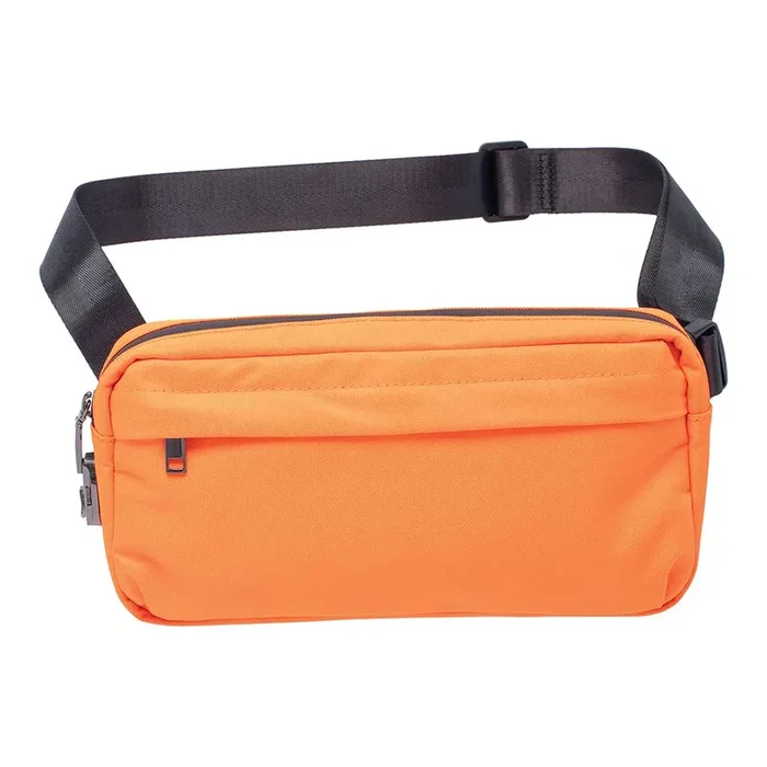 11.5IN X 5.5IN X 2IN SMELLPROOF SLING BAG – NEON ORANGE
