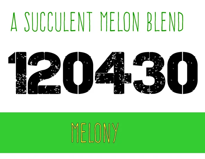 120430 – Melony – 120 ml Max VG E-Liquid