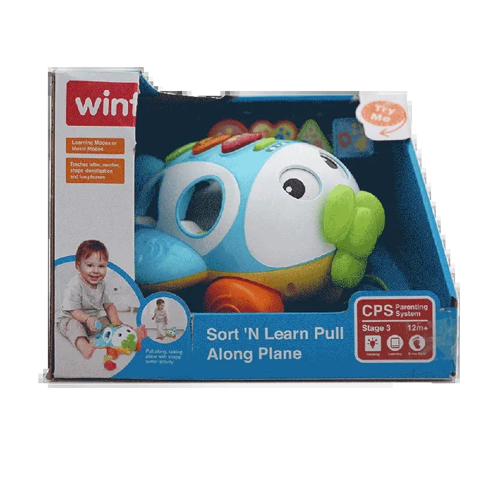 1505 WINFUN SORT N LEARN PULL ALONG PLANE
