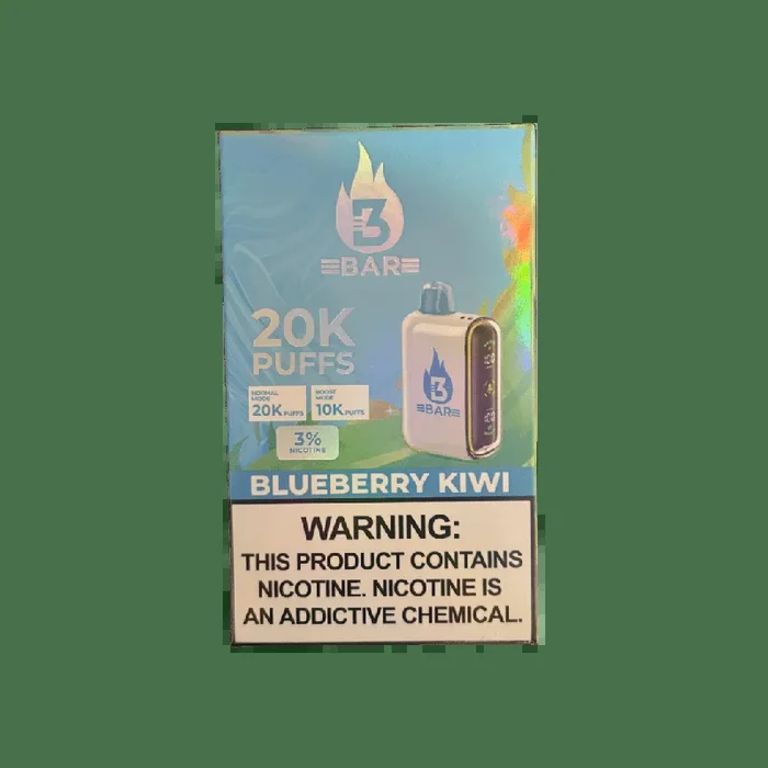 3 Bar 20k 3% Rechargeable Disposable