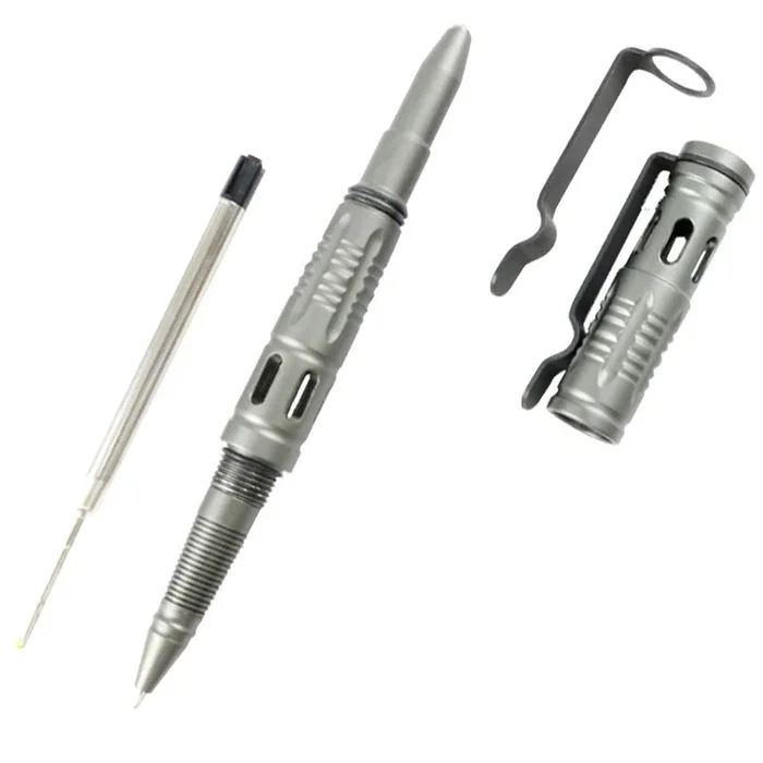 5.75″ Dual-Wield Tactical Pen – Grey