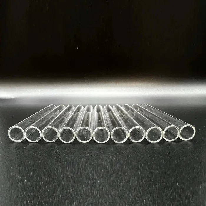 5″ Clear Straight Glass Tube