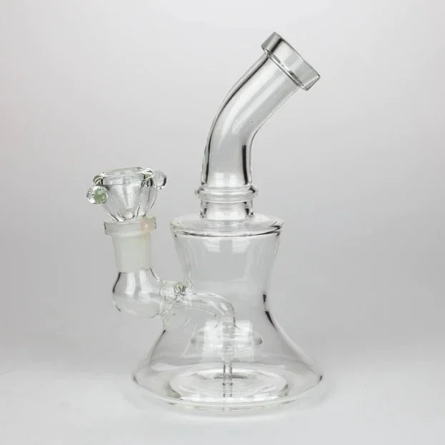 6.5″ 2in1 Showerhead diffuser Glass Bong/Rig with Bowl and Banger