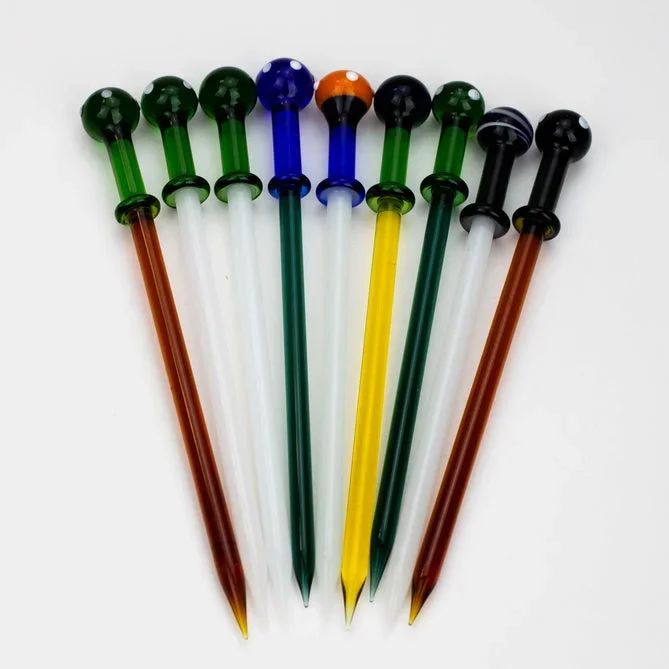 6″ Glass Dabber (Color)