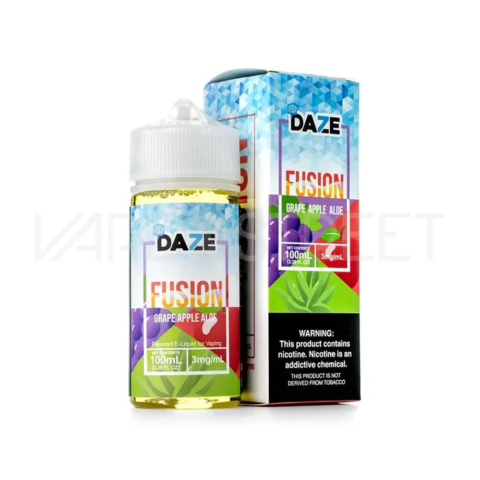7 Daze Fusion Iced TFN Grape Apple Aloe (100ml)