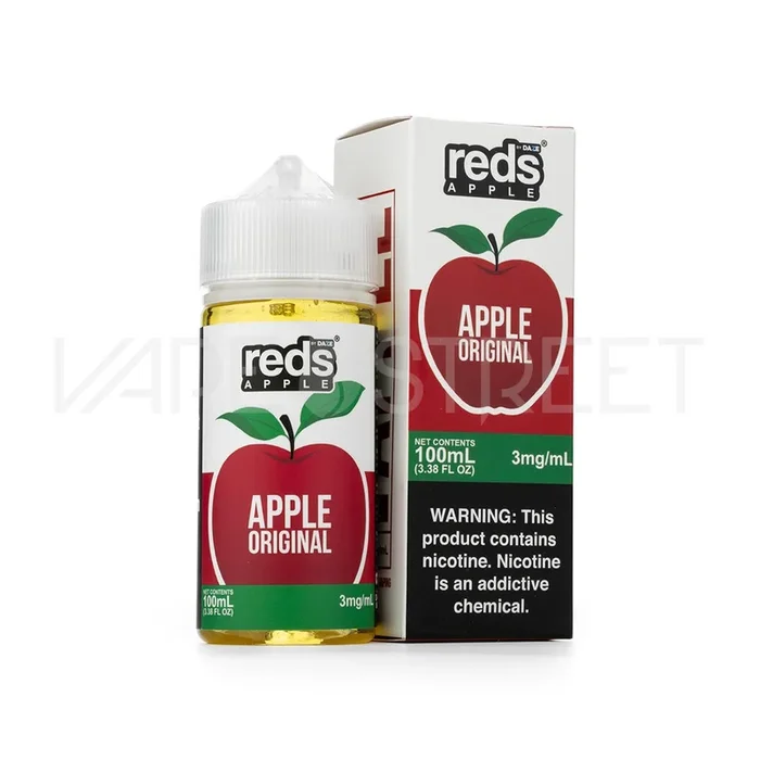 7 Daze Reds Apple Ejuice (100ml)