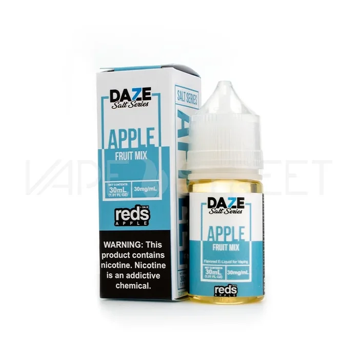 7 Daze Reds Salt Series Apple Fruit Mix (30ml)