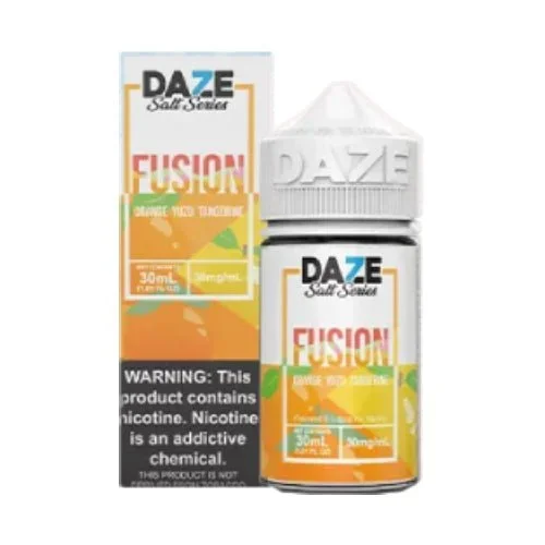 7 Daze Salts Fusion Orange Yuzu Tangerine