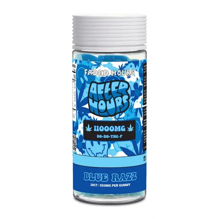 After Hours D8 + D9 + THC-P Gummies – 11,000mg (20ct)