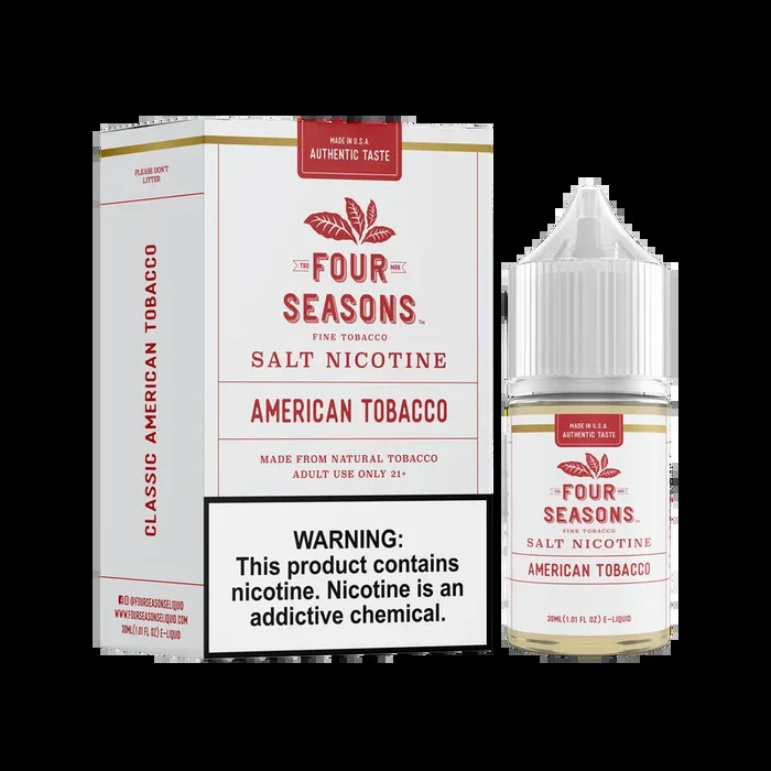 American Tobacco by Four Seasons Salt Series 30ML