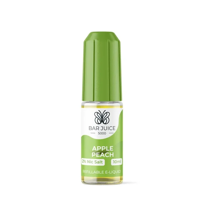 Apple Peach Nic Salt by Bar Juice. – 10ml