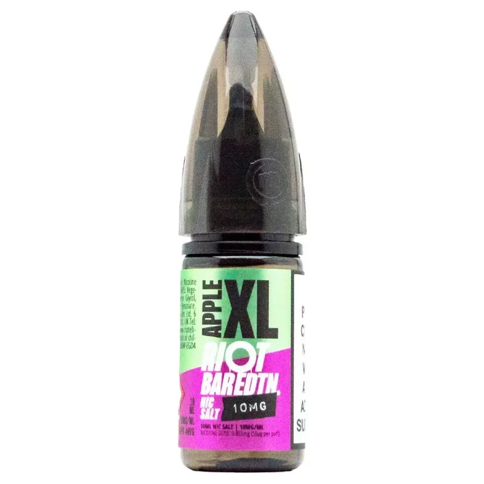 Apple XL BAR EDTN 10ml Nic Salt By Riot Squad