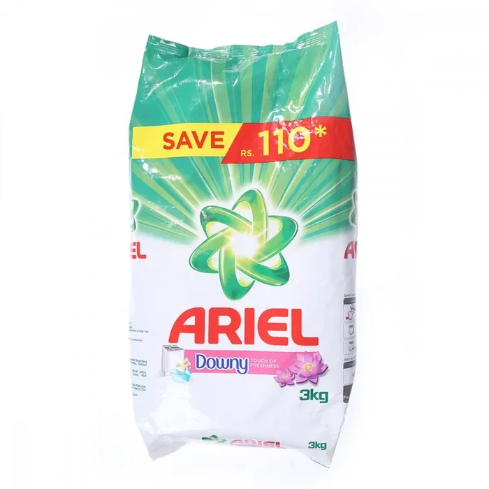 ARIEL WASHING POWDER TOUCH OF DOWNY 3KG