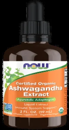 Ashwagandha Extract Liquid Organic 2 oz