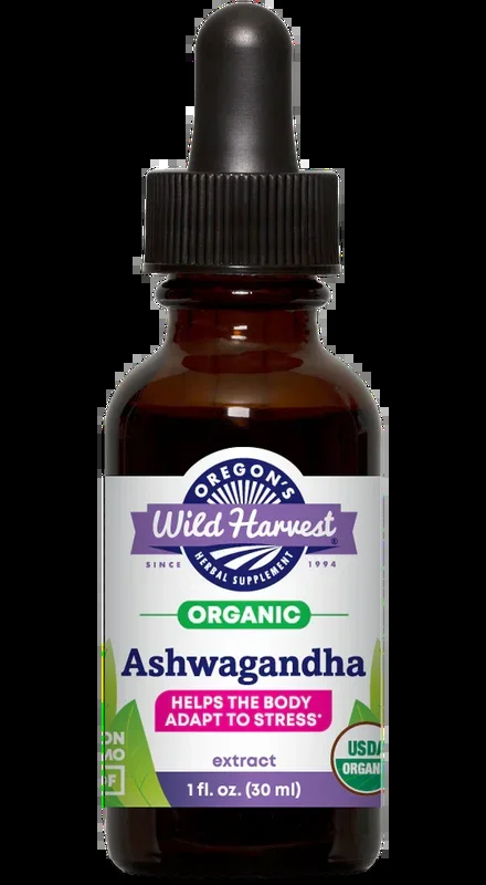 Ashwagandha Organic Extract 1 oz.
