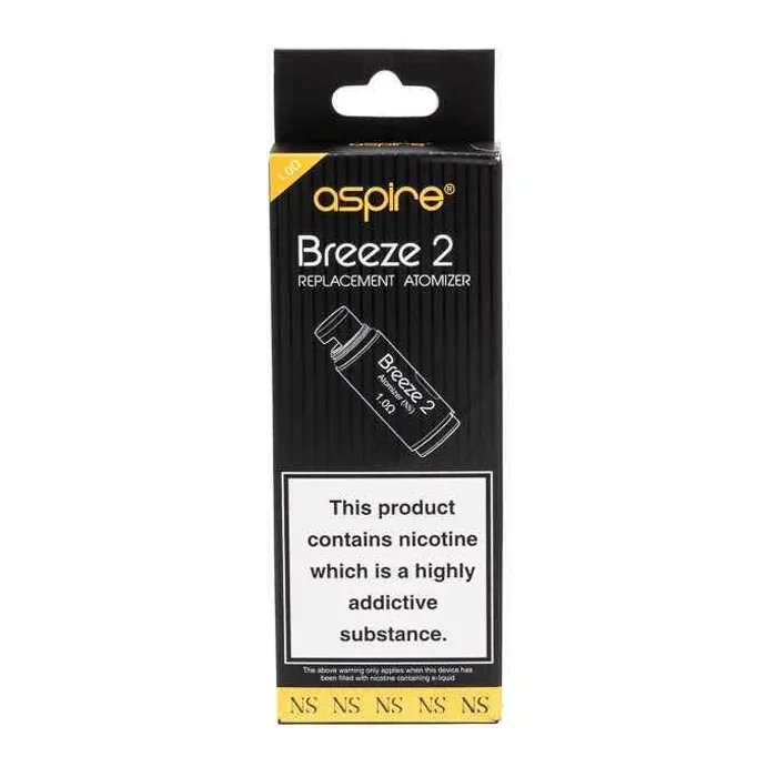 Aspire Breeze/Breeze 2 Coils – 5 Pack