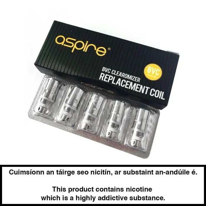 Aspire Bvc Coils ( 5 Pack)