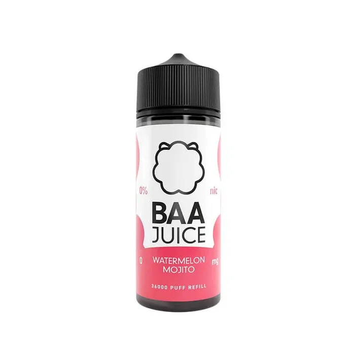 Baa Juice Watermelon Mojito Shortfill 100ml E-Liquid
