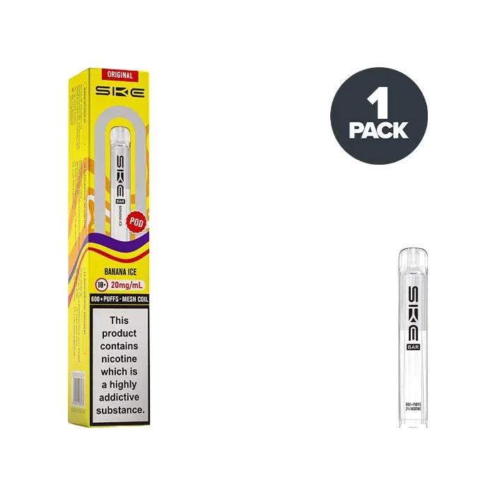 Banana Ice SKE Bar 600 Prefilled Pods