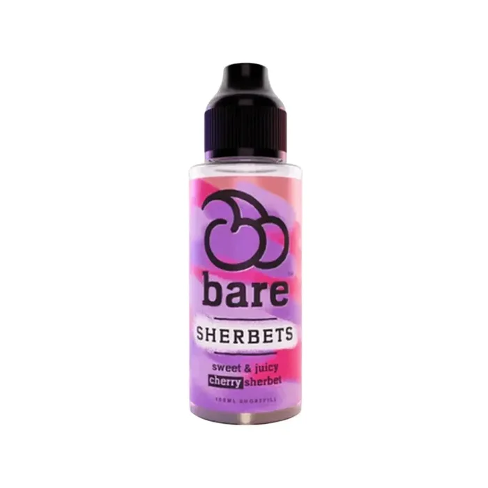 Bare Sherbets Cherry Sherbet 100ml Shortfill E-liquid