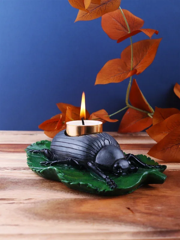 Beetle Tealight Candle