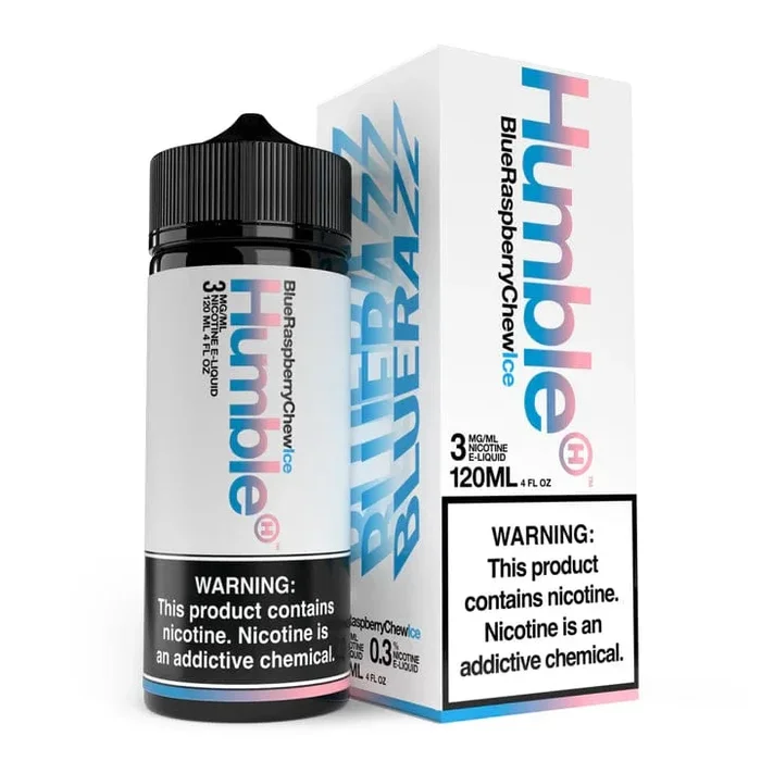 Berry Blow Doe ICE (Blue Raspberry Chew ICE) – Humble Juice Co. – 120mL