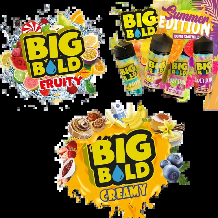 Big Bold 100ml + 2 Nics £10