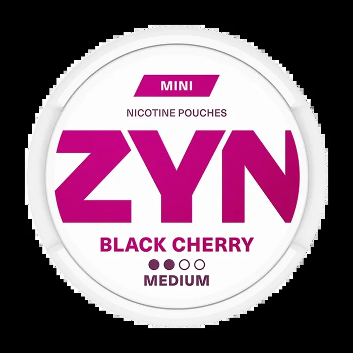 Black Cherry Mini ZYN Nicotine Pouches