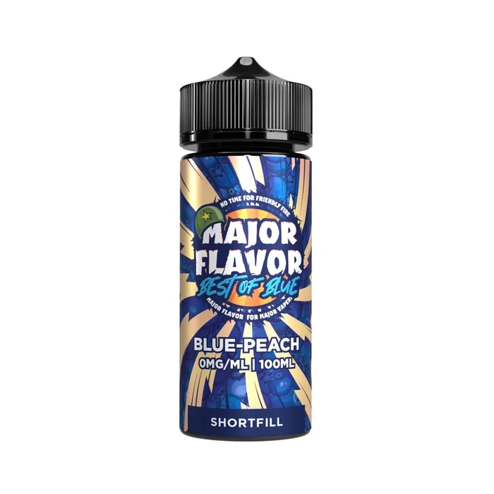 Blue Peach 100ml Shortfill – Major Flavor Best Of Blue