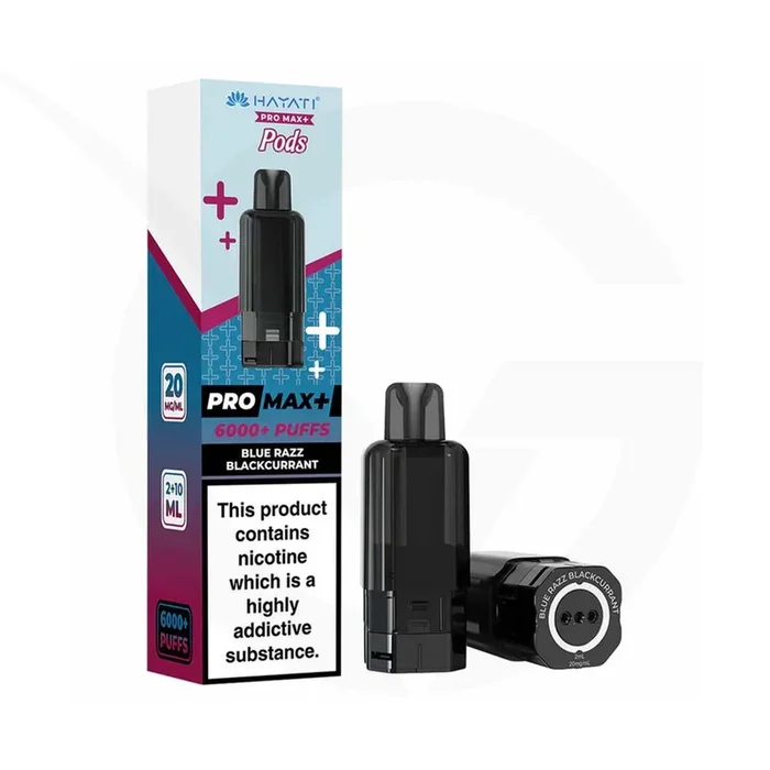Blue Razz Blackcurrant Hayati Pro Max Plus Refill Pods