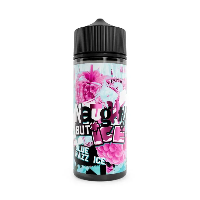 Blue Razz Ice Shortfill by Naughty Juice – 100ml