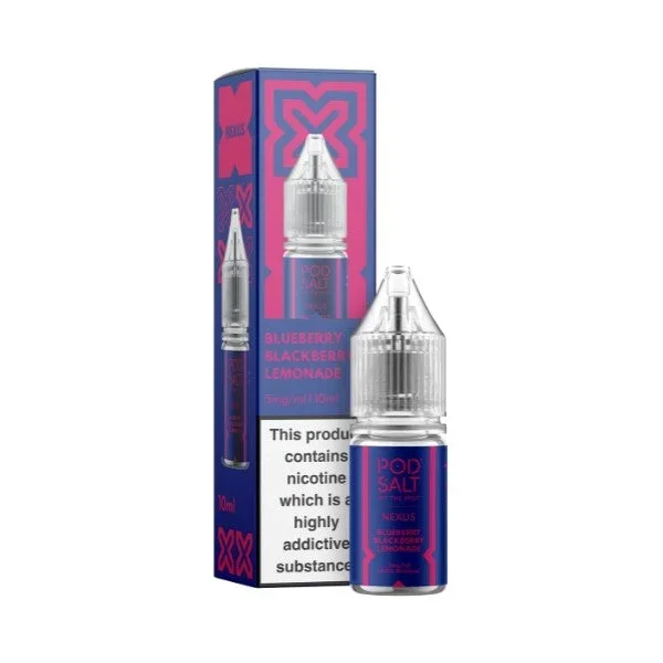 Blueberry Blackberry Lemonade Nic Salt by Pod Salt Nexus. – 10ml