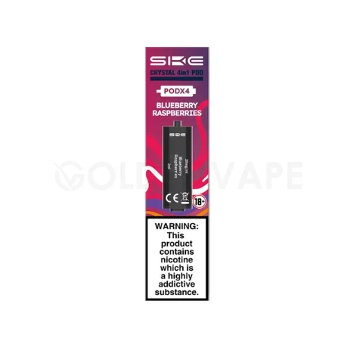 Blueberry Raspberries Crystal 4in1 Prefilled Pods By SKE