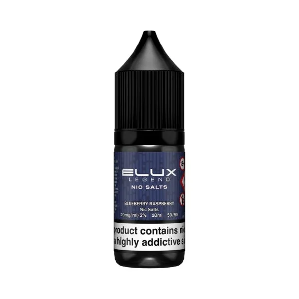 Blueberry Raspberry Nic Salt by Elux. – 10ml