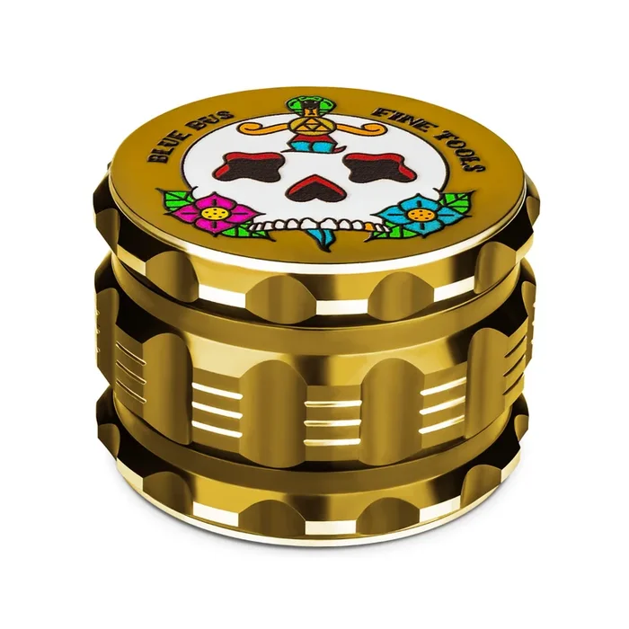 Bluebus GA 2.5 Inch Grinder Gold (Old School Edition)