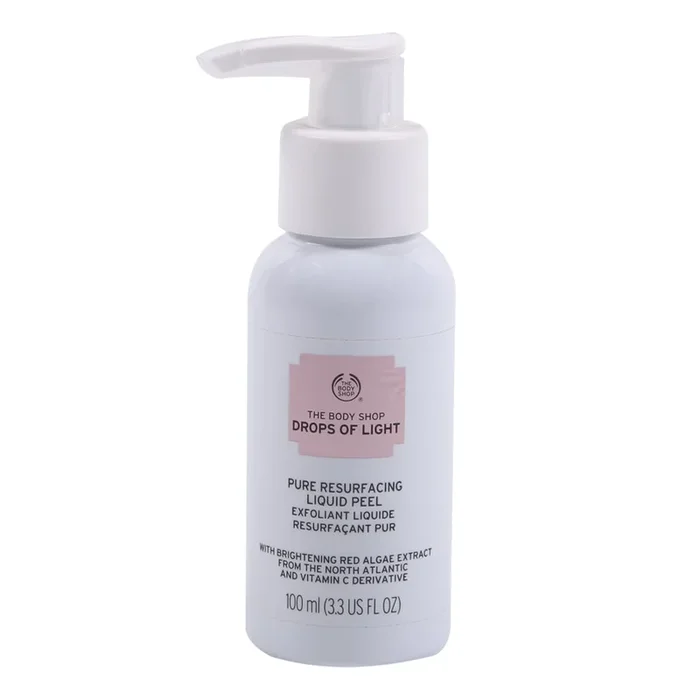 BODY SHOP DROPS OF LIGHT PURE RESURFACING LIQUID PEEL 100ML