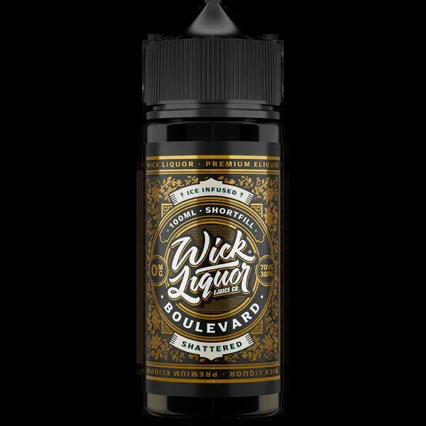 Boulevard Shattered Shortfill by Wick Liquor. – 100ml
