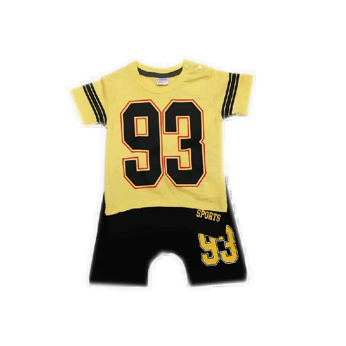 BOYS S/S 2PC KNICKER SUIT 470 160 TUR SU-21 6-9M