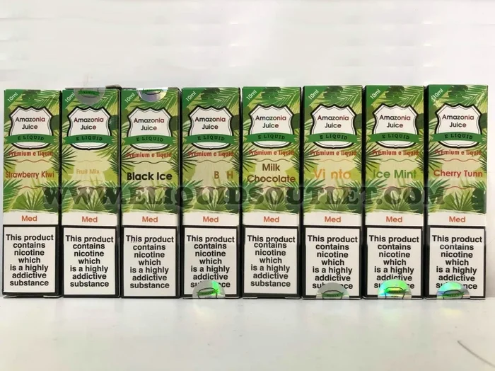 BRITISH TOBACCO E LIQUID BY AMAZONIA JUICE 10ML 50VG