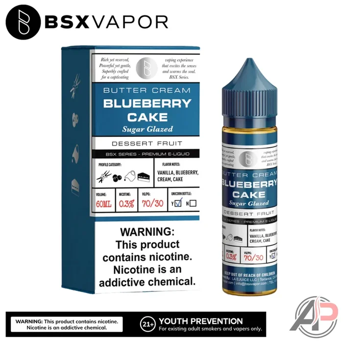 BSX Series Blueberry Cake E-Liquid 60mL