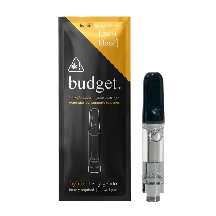 Budget Limited Edition Full Spectrum THC-A Cartridge – 1000mg