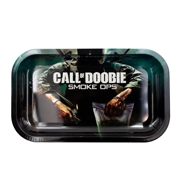 Call of Doobie Metal Rolling Tray