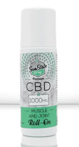 CBD ROLL-ON MUSCLE AND JOINT CREAM By Sun State Hemp