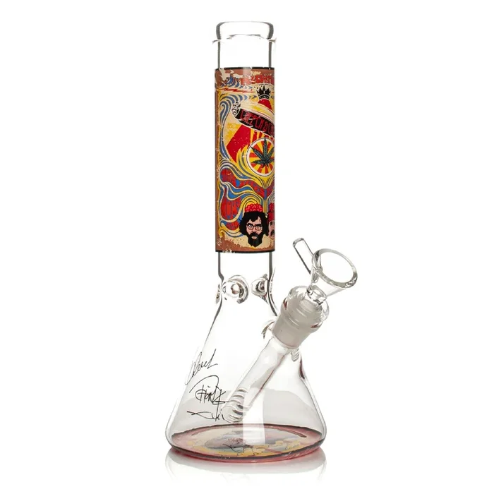 Cheech & Chong Glass 420 Mind Beaker Bong – 10in