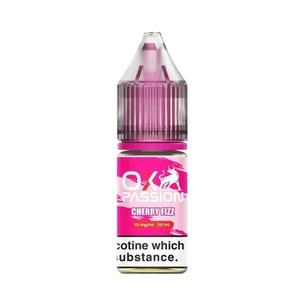 Cherry Fizz Nic Salt by Ox Passion. – 10ml