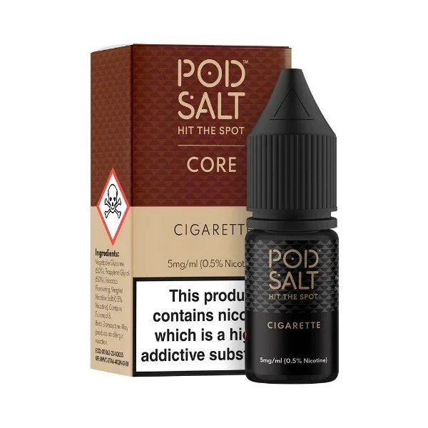 Cigarette Nic Salt by Pod Salt. – 10ml