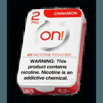CINNAMON – ON! NICOTINE POUCHES
