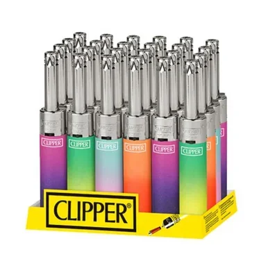 Clipper Mini Tube Metallic Gradient Lighter