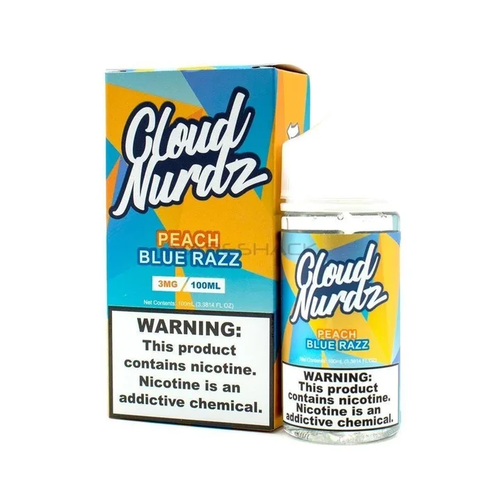 Cloud Nurdz – Peach Blue Razz – 100ML