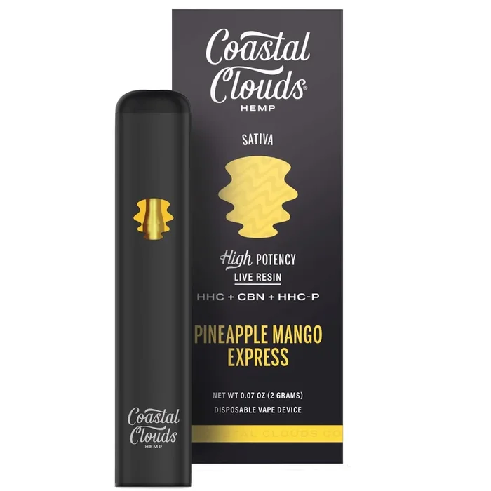 Coastal Clouds Live Resin HHC/ HHC-P/CBN Vaporizer – 2000mg